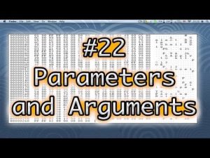 Read more about the article Programming Basics #22 Parameters and Arguments